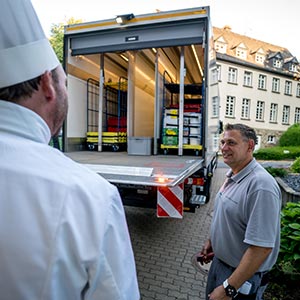 Milchunion beliefert Kunden