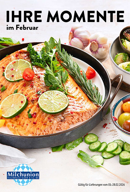 Monatswerbung Milchunion Februar 2026
